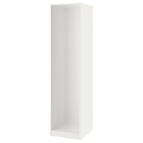 IKEA PAX ПАКС, каркас гардероба, белый, 50x58x201 см 702.145.59 фото