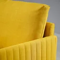 IKEA FRIDHULT ФРИХУЛЬТ, диван-кровать, Скифтебо желтый, 119 см 005.754.46 фото thumb №10