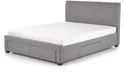 Ліжко з ящиками HALMAR MODENA 180x200 см сірий фото thumb №1
