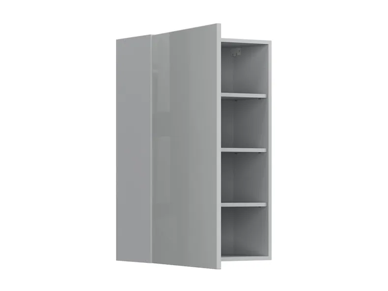 Кухонный шкаф BRW Top Line 60 см левый серый глянец, серый гранола/серый глянец TV_G_60/95_L-SZG/SP фото №3