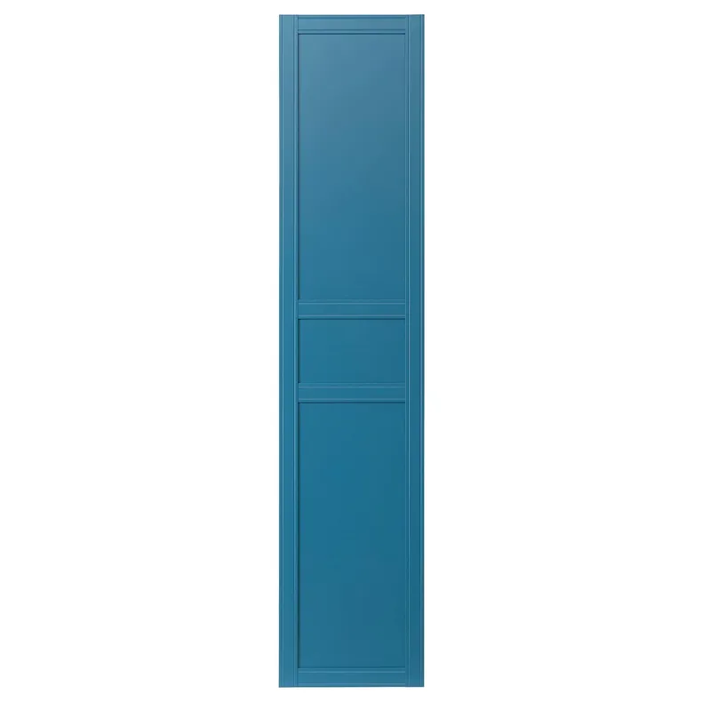 IKEA FLISBERGET ФЛІСБЕРГЕТ, дверцята з петлями, синій, 50x229 см 691.810.84 фото №1