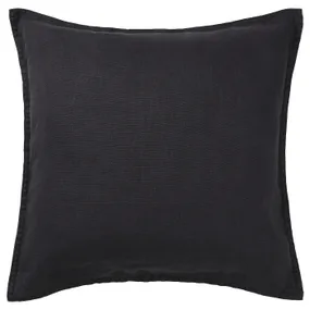IKEA DYTÅG ДЮТОГ, чохол на подушку, чорний, 50x50 см 805.170.37 фото