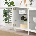 IKEA BESTÅ БЕСТО, комбинация для хранения с дверцами, белый / Оствик / Каббарп белое прозрачное стекло, 180x42x74 см 293.849.03 фото thumb №6