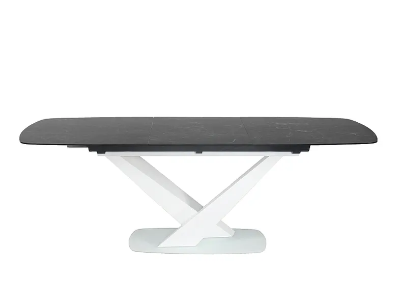 Керамический Столик SIGNAL CASSINO II, чёрный / белый, 90x160 фото №8