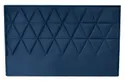 Узголів'я ліжка HALMAR MODULO W5 160 см темно-синього кольору. Моноліт 77 фото thumb №1