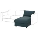 IKEA VIMLE ВИМЛЕ, секция козетки, Темно-синий 594.411.34 фото thumb №1