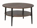 Журнальний стіл SIGNAL ELLA A коричневий рустикальний / чорний 80х45 см фото thumb №1
