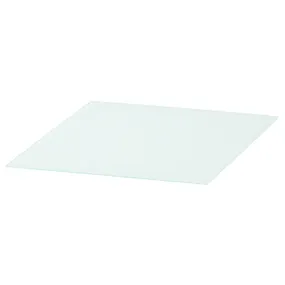 IKEA MALM МАЛЬМ, стеклянная столешница, белый, 40x48 см 104.299.73 фото