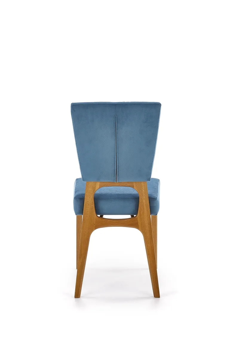 Кухонный стул HALMAR WENANTY дуб медовый/синий фото №8