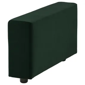 IKEA VIMLE ВИМЛЕ, подлокотник, с широкими подлокотниками/Djuparp темно-зеленый 894.702.24 фото