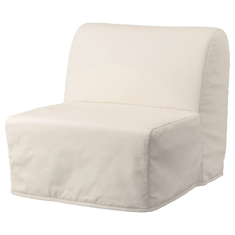 IKEA LYCKSELE ЛИКСЕЛЕ, чехол для кресла-кровати, Ранста натуральная 804.831.36 фото №2