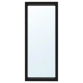 IKEA SANDTORG САНДТОРГ, дзеркало, чорний, 75x180 см 104.201.33 фото