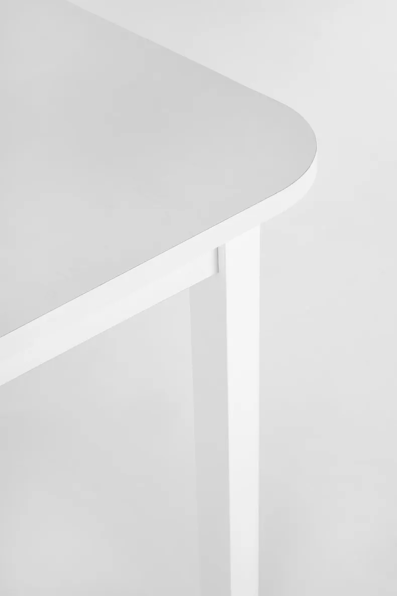 Кухонний стіл розкладний HALMAR FLORIAN 160-228x90 см, стільниця - білий, ніжки - білі фото №10