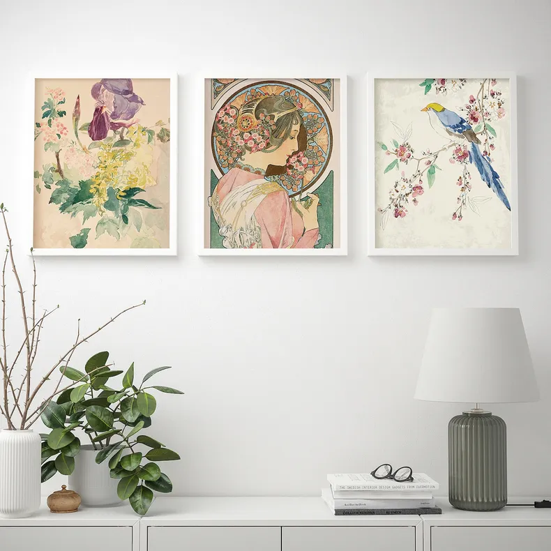 IKEA BILD БИЛЬД, постер, нюхать цветы, 40x50 см 905.340.60 фото №2