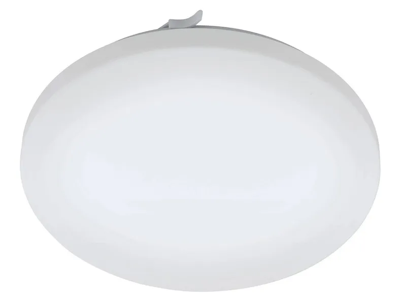 BRW Світлодіодний плафон для ванної Frania з пластику білого кольору 072261 фото №1