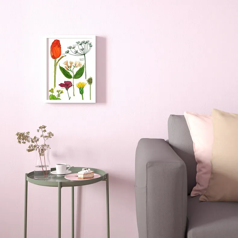 IKEA BILD БИЛЬД, постер, Цветущие цветы I, 30x40 см 504.361.08 фото №3