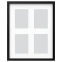 IKEA RÖDALM РЁДАЛЬМ, рама для 4 картин, черный, 40x50 см 505.537.34 фото thumb №1