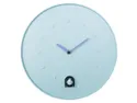 BRW Настенные часы с соловьем голубые 065857 фото thumb №1