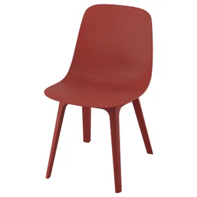 IKEA ODGER ОДГЕР, стілець, червоний 705.165.52 фото