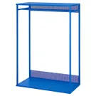 IKEA PLATSA ПЛАТСА, відкритий модуль для одягу, синій, 80x40x120 см фото