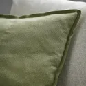 IKEA LAGERPOPPEL ЛАГЕРПОППЕЛ, чохол на подушку, сіро-зелений, 50x50 см 105.618.11 фото thumb №4