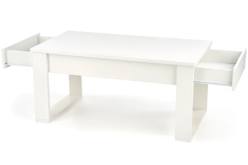 Журнальний столик HALMAR NEA 110x60 см, білий фото №3