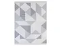 BRW Килимок Bohemia 80x150 см з геометричними візерунками сірий 090739 фото