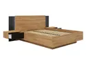 BRW Кровать Maio 160x200 с рамой и ящиком для хранения, уотерфорд дуб LOZ/160-DWF фото thumb №6