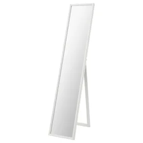 IKEA FLAKNAN ФЛАКНАН, дзеркало підлогове, білий, 30x150 см 403.415.68 фото