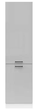 BRW Базовый шкаф для кухни Junona Line высотой 50 см слева светло-серый глянец, светло-серый глянец D2D/50/195_L-BI/JSZP фото thumb №1