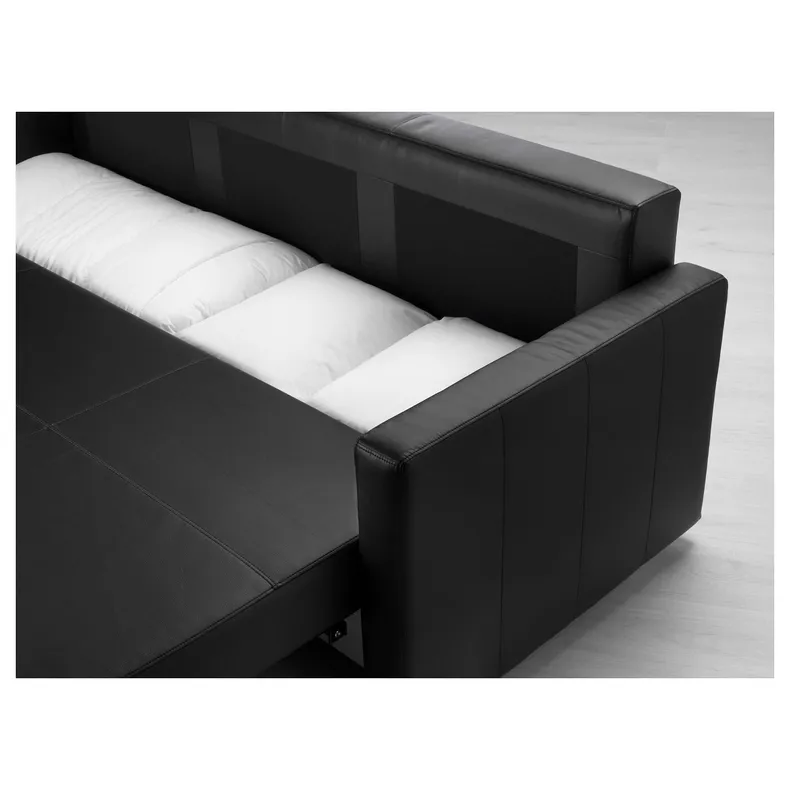 IKEA FRIHETEN ФРІХЕТЕН, 3-місний диван-ліжко, БОМСТАД чорний 203.411.35 фото №6