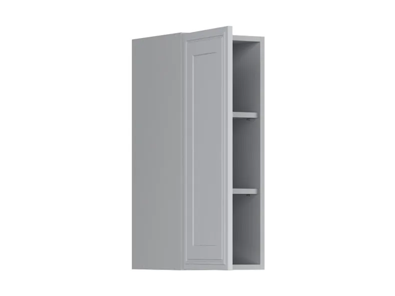 BRW Верхний кухонный шкаф Верди 30 см левый светло-серый матовый, греноловый серый/светло-серый матовый FL_G_30/72_L-SZG/JSZM фото №3