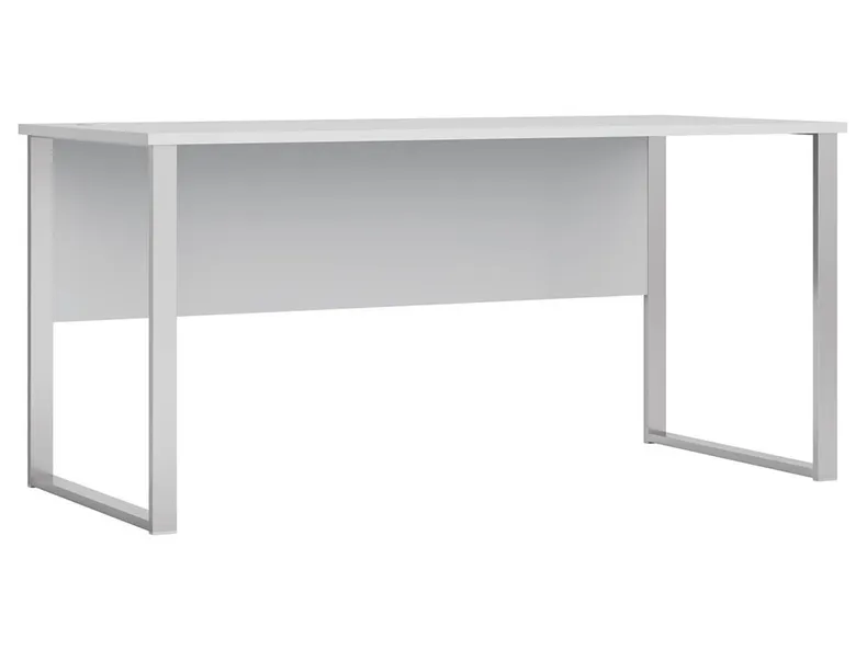 Офісний письмовий стіл BRW Office Lux, 160х73 см, сірий/сірий BIU/160/73-JSZ фото №1