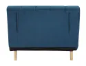 Кресло мягкое раскладное бархатное SIGNAL BILLY Velvet, синий фото thumb №4