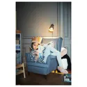 IKEA STRANDMON СТРАНДМОН, дитяче крісло, ВІССЛЕ сірий 703.925.42 фото thumb №3