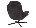 Крісло м'яке поворотне SIGNAL HARPER, тканина: чорний фото thumb №2