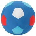 IKEA SPARKA СПАРКА, іграшка м’яка, міні-футбол/синьо-червоний 205.067.58 фото thumb №1