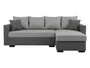 BRW Двосторонній розкладний кутовий диван Asti з ящиком для зберігання тканина сірий, Stark 379 Grey/Stark 382 NA-ASTI-LX_3DL.URC-G2_BA42A9 фото