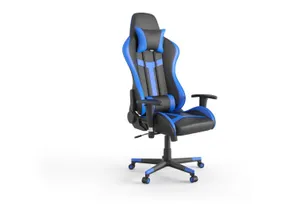 BRW Velo, игровое кресло сине-черное, синий/черный OBR_GAM_VELO-CZARNO/NIEBIESKI фото