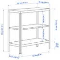 IKEA KOLBJÖRN КОЛЬБЙОРН, стелаж, для приміщення/вулиці, бежевий, 80x81 см 604.092.94 фото thumb №3