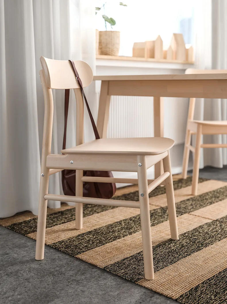 IKEA RÖNNINGE РЕННІНГЕ, стілець, береза 104.225.04 фото №2