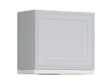 BRW Верхний шкаф для кухни Verdi 60 см с вытяжкой светло-серый матовый, греноловый серый/светло-серый матовый FL_GOO_60/50_O_FL_BRW-SZG/JSZM/BI фото thumb №2
