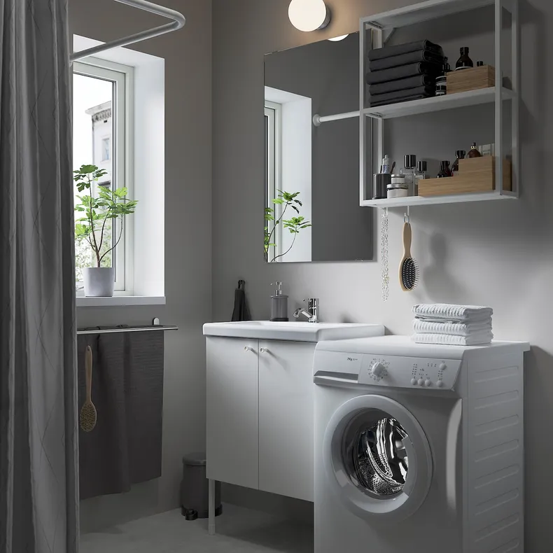 IKEA ENHET ЭНХЕТ, ванная, белый, 64x43x87 см 795.476.72 фото №3