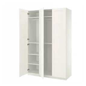 IKEA PAX ПАКС / BERGSBO БЕРГСБУ, гардероб, комбинация, белый / белый, 150x60x236 см 295.006.91 фото