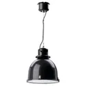 IKEA SVARTNORA СВАРТНОРА, підвісний світильник, чорний, 38 см 404.307.72 фото thumb №1