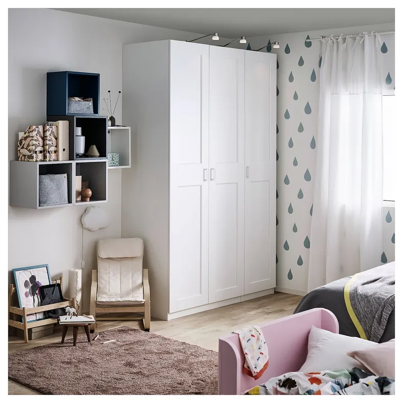 IKEA GRIMO ГРИМО, дверца с петлями, белый, 50x229 см 591.835.83 фото №2