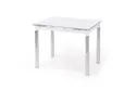 Кухонний стіл HALMAR LOGAN 2 96-142x70 см білий фото thumb №2