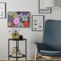 IKEA SYMFONISK СИМФОНИСК, панель для рамы с динамиком, красочные цветы 805.847.53 фото thumb №4