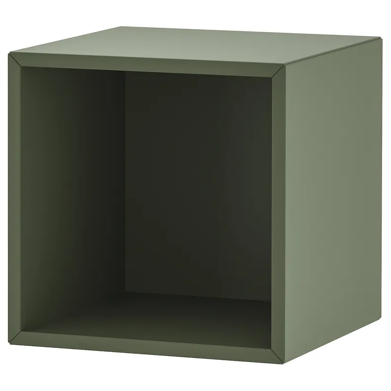 IKEA EKET ЕКЕТ, шафа, сіро-зелений, 35x35x35 см 305.562.29 фото №1
