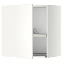 IKEA METOD МЕТОД, шафа навісна із сушаркою, білий / ВЕДДІНГЕ білий, 60x60 см 794.552.38 фото thumb №1
